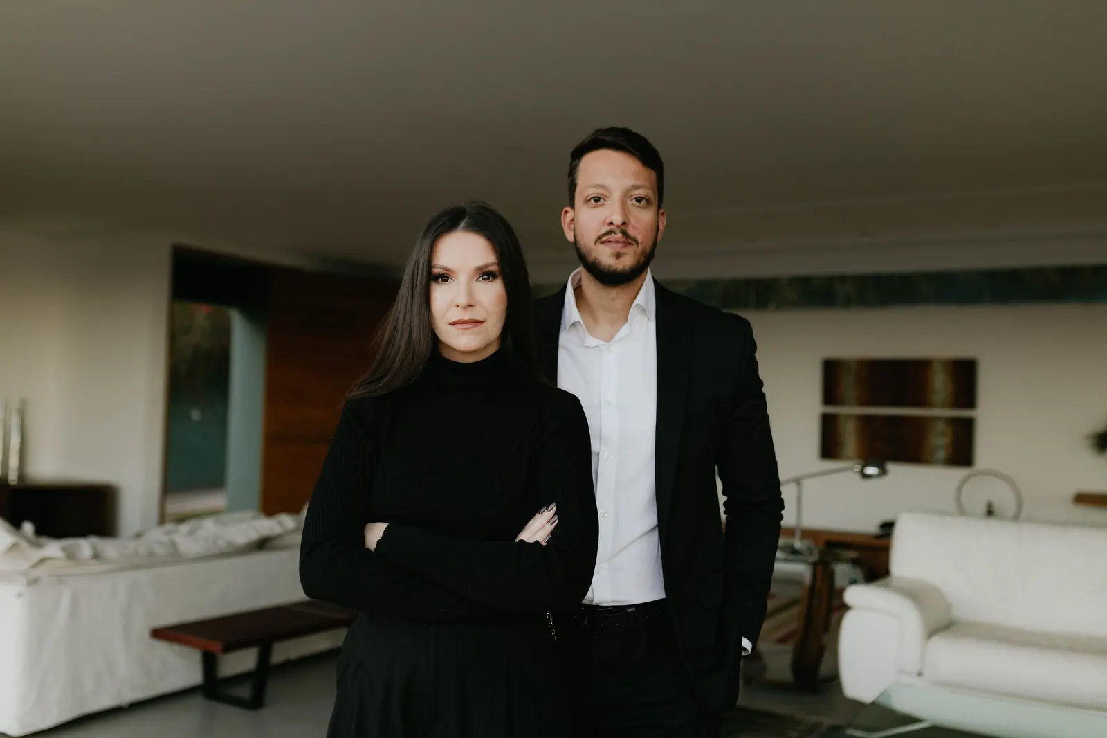 Aline Alves Penello e Bruno Penello Cardoso, sócios do escritório