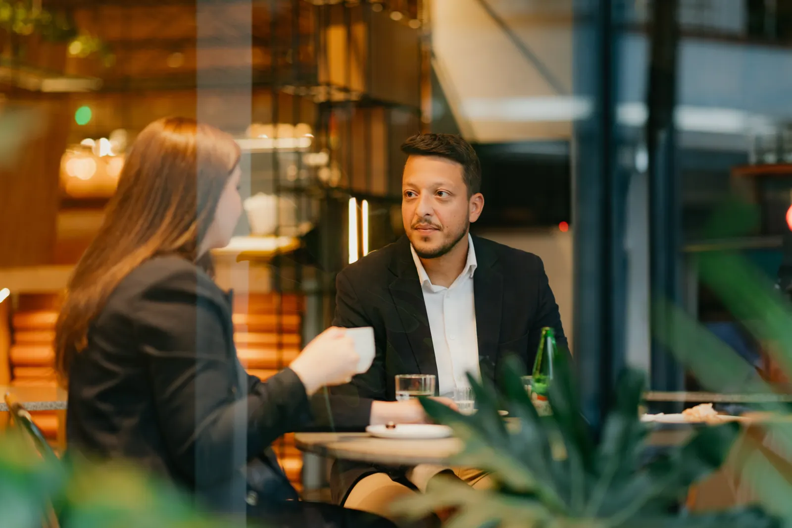 Sócios em reunião de trabalho